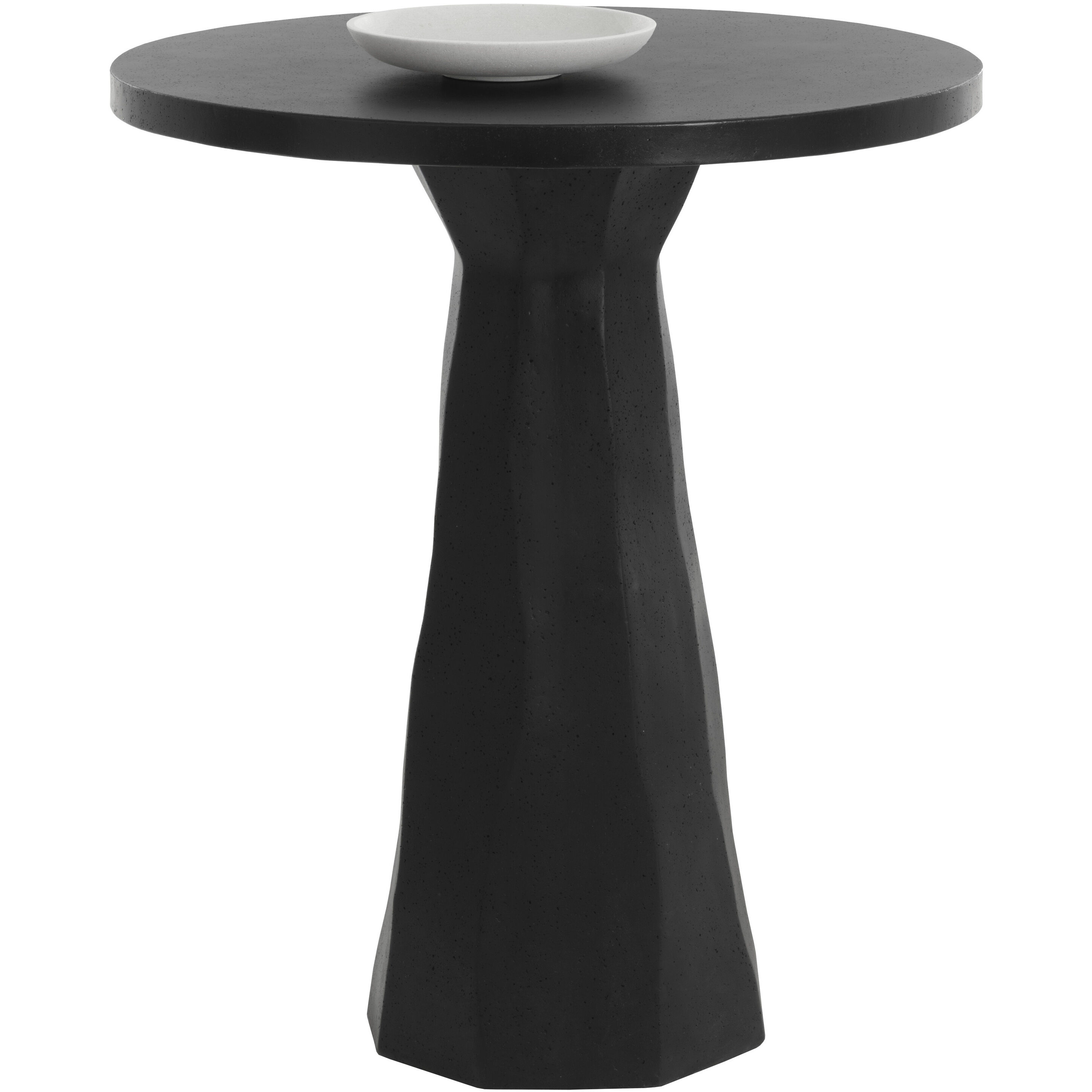 Kliff 40 X 34 inch Black Outdoor Bar Table